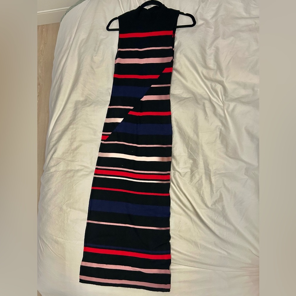 BCBG Color block maxi dress